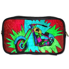 Chopper Travel Toiletry Bag (two Sides)