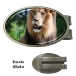 Regal Lion Money Clip (Oval) Front