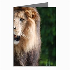 Regal Lion Greeting Card by AnimalLover