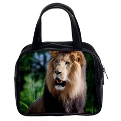 Regal Lion Classic Handbag (two Sides) by AnimalLover