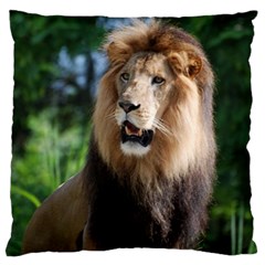 Regal Lion Large Cushion Case (single Sided) 