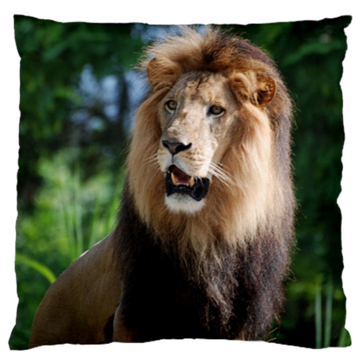 Regal Lion Large Cushion Case (Two Sided) 