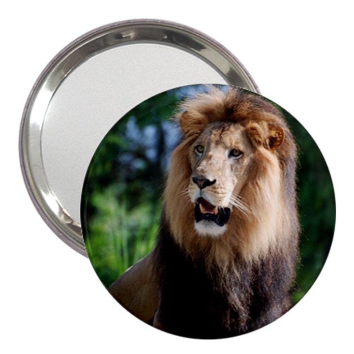 Regal Lion 3  Handbag Mirror