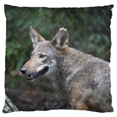 Shdsc 0417 10502cow Large Cushion Case (two Sided)  by AnimalLover