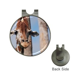 Cute Giraffe Hat Clip With Golf Ball Marker