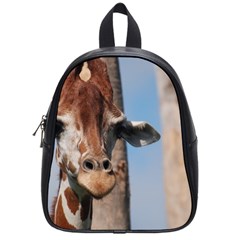 Cute Giraffe School Bag (small)