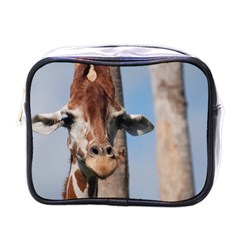 Cute Giraffe Mini Travel Toiletry Bag (one Side)