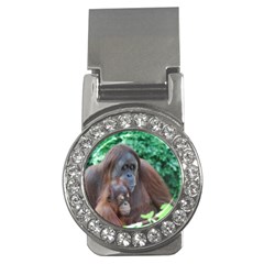 Orangutan Family Money Clip (cz) by AnimalLover