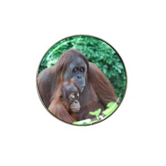 Orangutan Family Golf Ball Marker (for Hat Clip) by AnimalLover