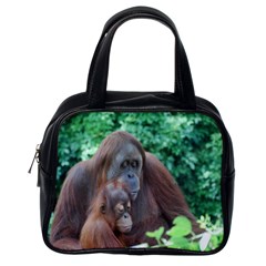 Orangutan Family Classic Handbag (one Side) by AnimalLover