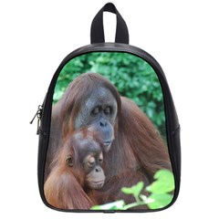 Orangutan Family School Bag (small) by AnimalLover