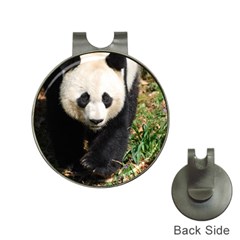 Giant Panda Hat Clip With Golf Ball Marker by AnimalLover