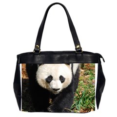 Giant Panda Oversize Office Handbag (two Sides)