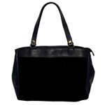 Black Oversize Office Handbag (One Side) Front