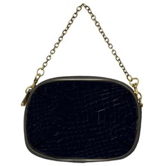 Navy Blue Chain Purse (one Side)