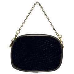 Navy Blue Chain Purse (two Sides)