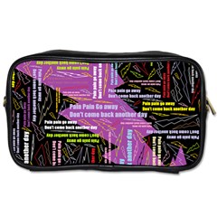 Pain Pain Go Away Travel Toiletry Bag (one Side)