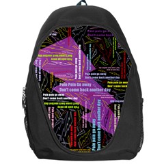 Pain Pain Go Away Backpack Bag