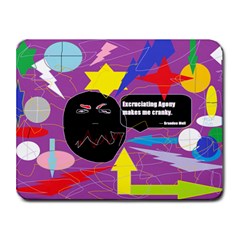 Excruciating Agony Small Mouse Pad (rectangle) by FunWithFibro