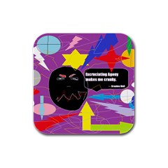 Excruciating Agony Drink Coasters 4 Pack (square) by FunWithFibro