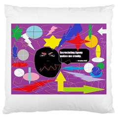 Excruciating Agony Large Cushion Case (single Sided) 