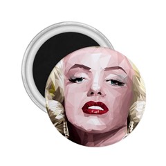 Marilyn 2 25  Button Magnet