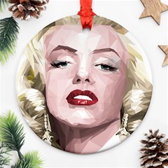 Marilyn Round Ornament