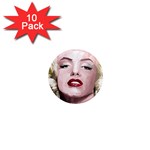 Marilyn 1  Mini Button Magnet (10 pack) Front