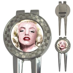 Marilyn Golf Pitchfork & Ball Marker