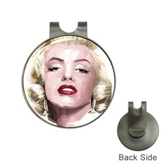 Marilyn Hat Clip With Golf Ball Marker