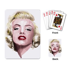 Marilyn Playing Cards Single Design