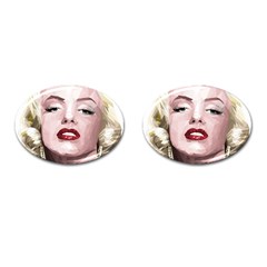 Marilyn Cufflinks (oval)