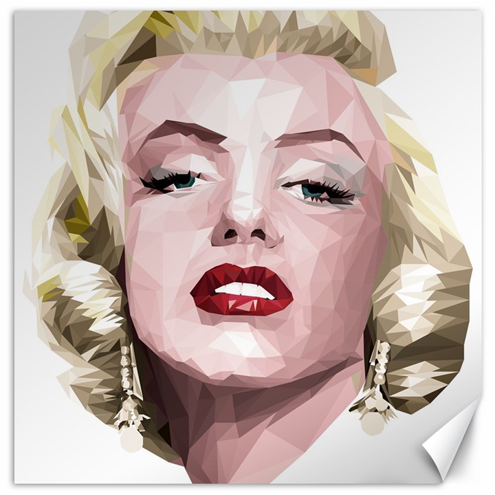 Marilyn Canvas 12  x 12  (Unframed)