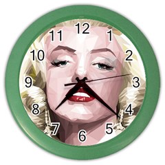 Marilyn Wall Clock (color)