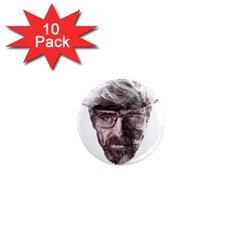 Heisenberg  1  Mini Button Magnet (10 Pack) by malobishop