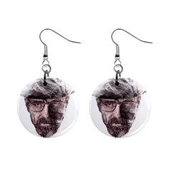 Heisenberg  Mini Button Earrings by malobishop