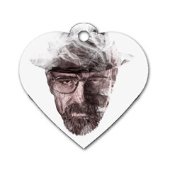 Heisenberg  Dog Tag Heart (one Sided) 