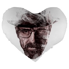 Heisenberg  19  Premium Heart Shape Cushion