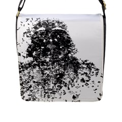 Darth Vader Flap Closure Messenger Bag (large) by malobishop