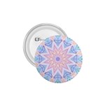 Soft Rainbow Star Mandala 1.75  Button Front