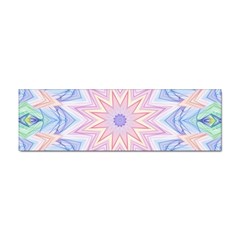 Soft Rainbow Star Mandala Bumper Sticker 100 Pack by Zandiepants