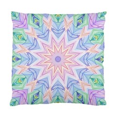 Soft Rainbow Star Mandala Cushion Case (single Sided) 