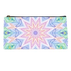 Soft Rainbow Star Mandala Pencil Case by Zandiepants