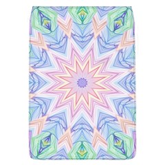 Soft Rainbow Star Mandala Removable Flap Cover (large)