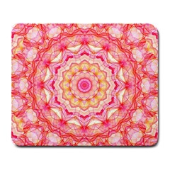 Yellow Pink Romance Large Mouse Pad (rectangle)