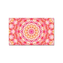 Yellow Pink Romance Sticker 10 Pack (rectangle) by Zandiepants