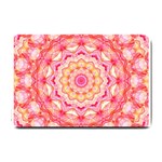 Yellow Pink Romance Small Door Mat 24 x16  Door Mat