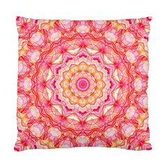 Yellow Pink Romance Cushion Case (two Sided)  by Zandiepants