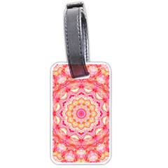 Yellow Pink Romance Luggage Tag (one Side)