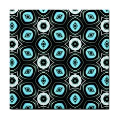 Pale Blue Elegant Retro Ceramic Tile